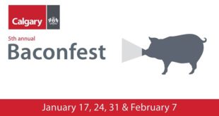 Jan 17,24,31 y February 7 - Baconfest - Eventos Calgary AB Canada- Eventos Latinos en Alberta